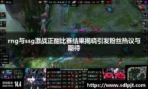 rng与ssg激战正酣比赛结果揭晓引发粉丝热议与期待